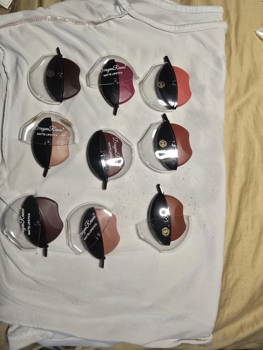Matte Lipstick Duo - Warm Pink & Rose Shades
